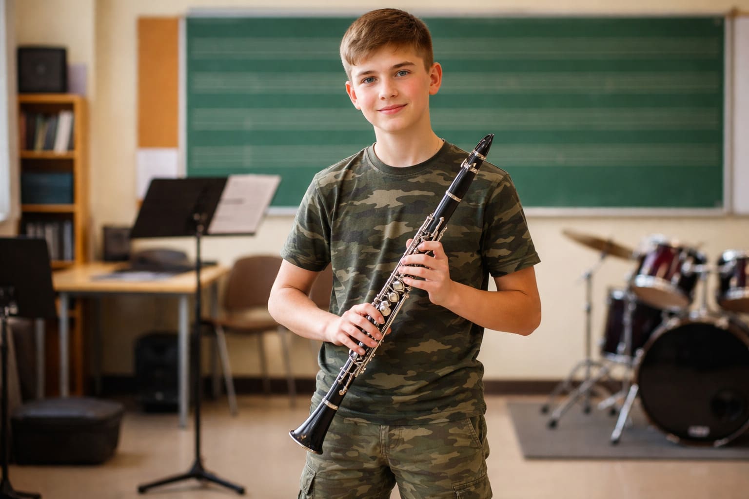 Floridská škola spustila poplach kvůli klarinetu, který AI považovala za zbraň