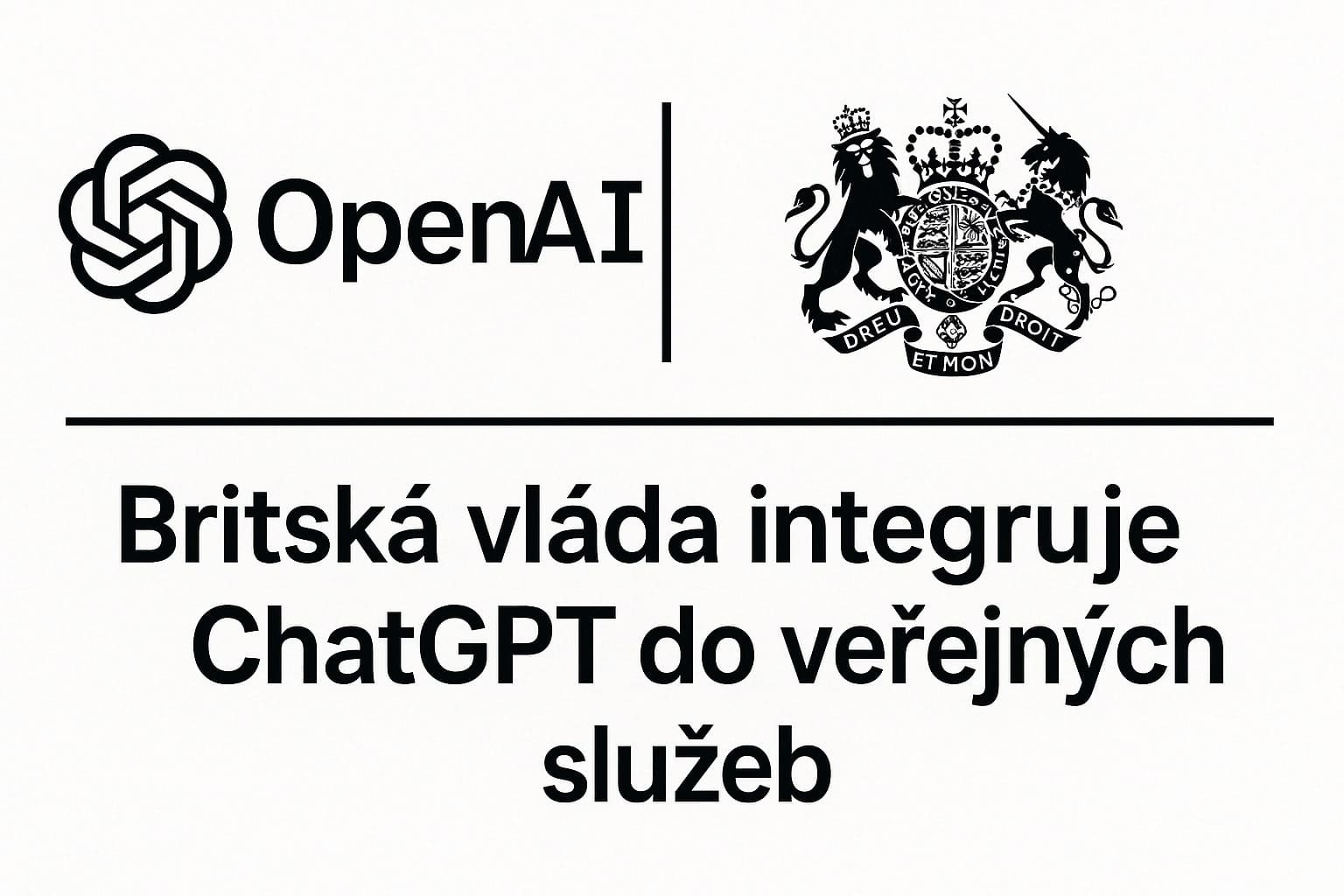 Britská vláda integruje ChatGPT do veřejných služeb