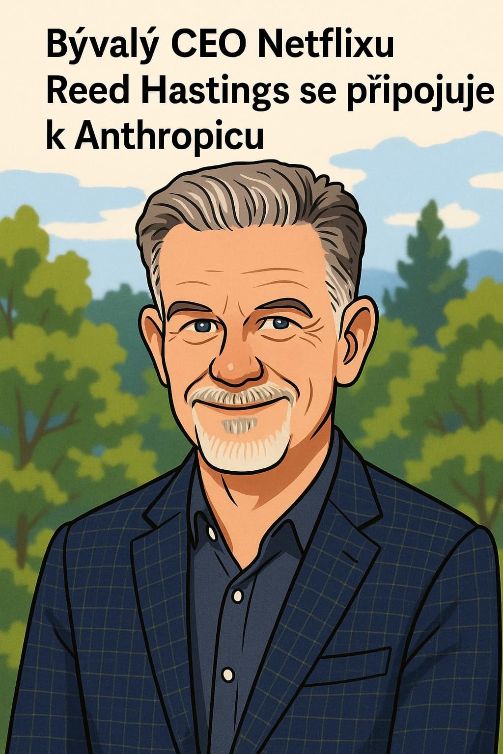Reed Hastings se připojuje k představenstvu Anthropic jako průkopník odpovědného rozvoje AI