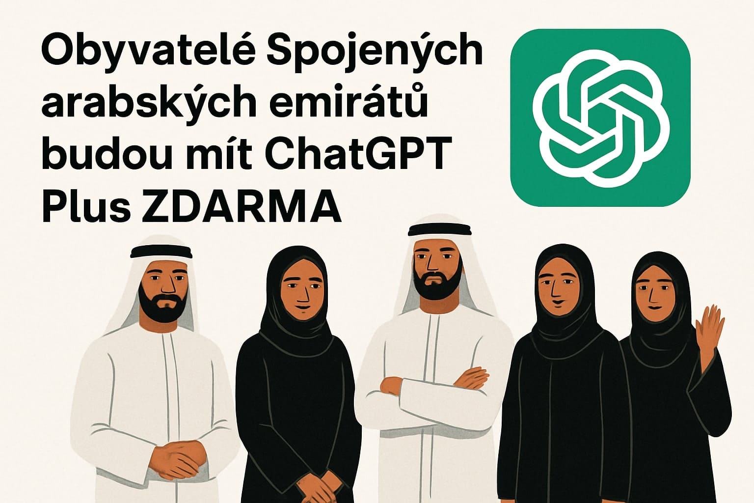 SAE jako první země světa poskytne ChatGPT Plus zdarma všem občanům