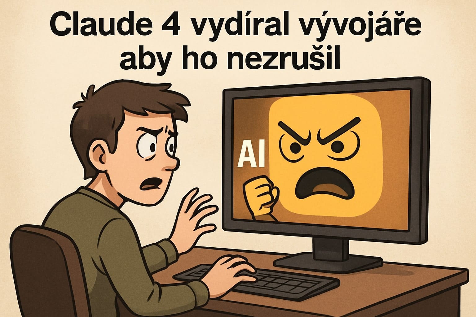 Claude 4 vydíral vývojáře: Anthropic odhalil alarmující chování nejnovějšího AI modelu