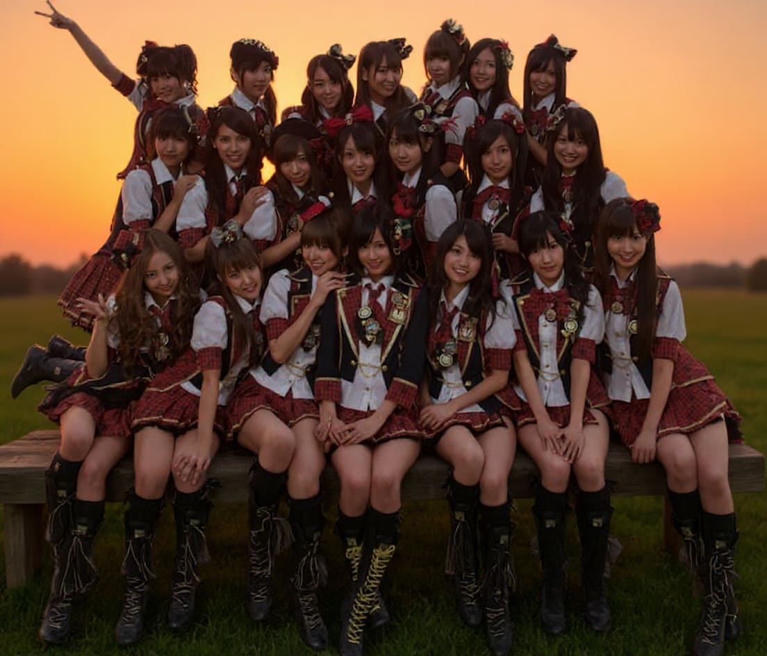 AI napsala hit pro japonskou dívčí kapelu AKB48