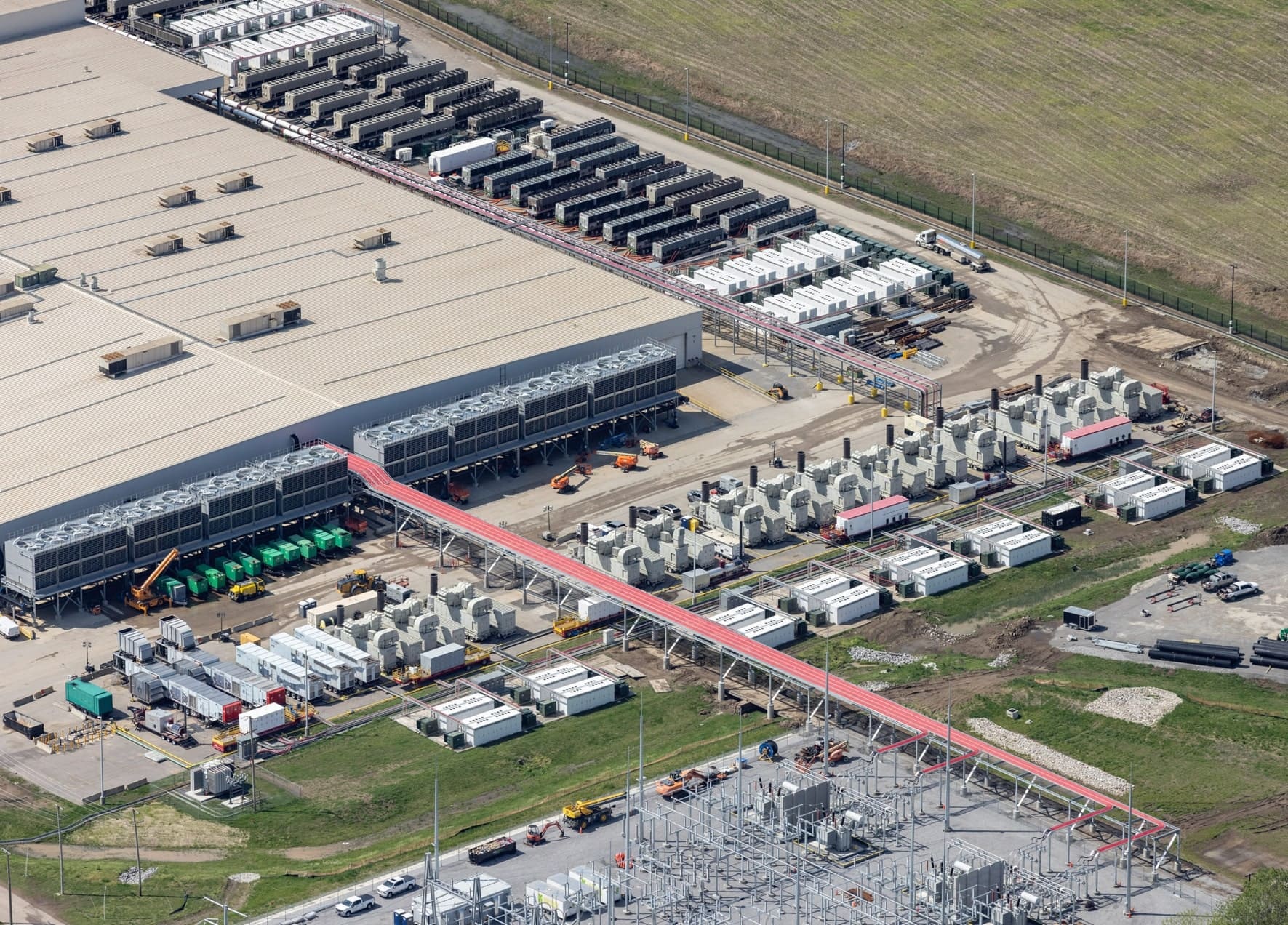 Muskův "superpočítač" Colossus v Memphisu