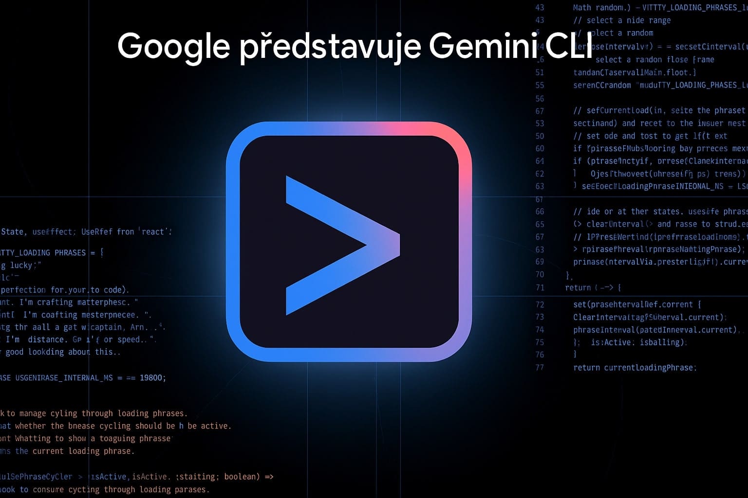Google představuje Gemini CLI: Bezplatný AI asistent přímo do vašeho terminálu