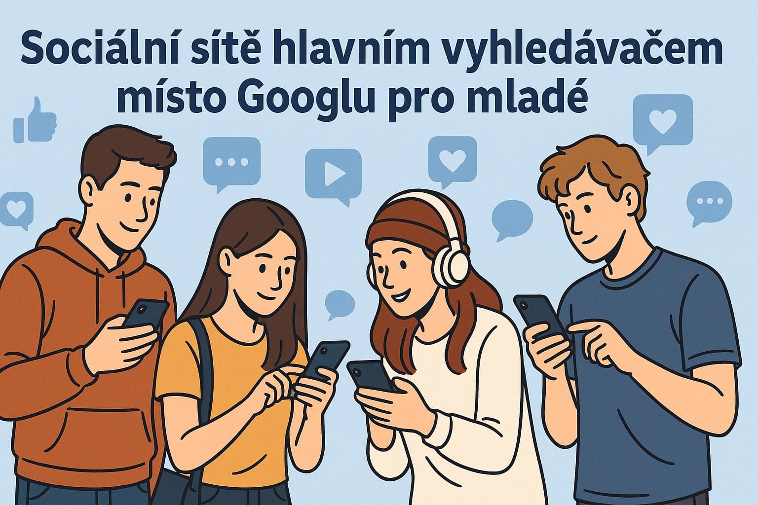 Generace Z opouští Google: Sociální sítě se staly jejich hlavní vyhledávačem