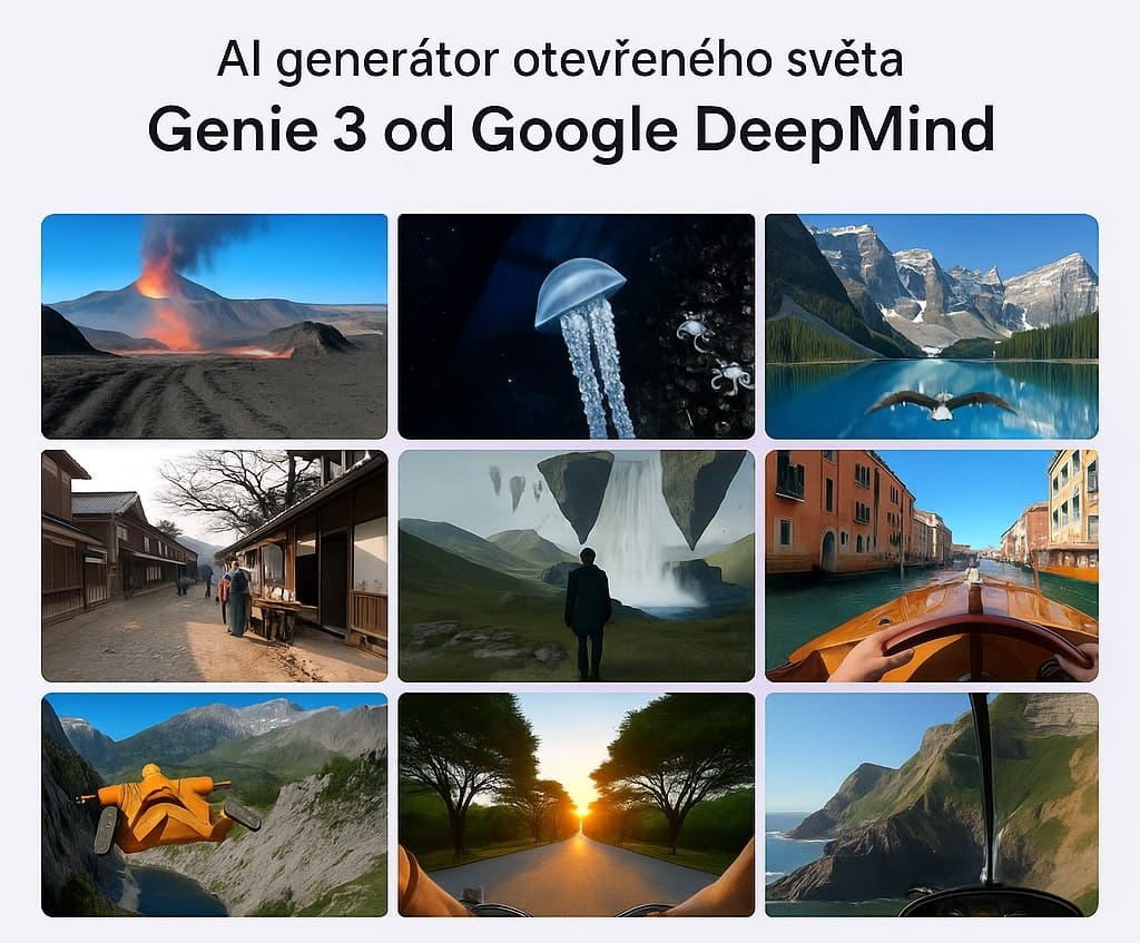 Objevte Genie 3 od Google DeepMind - Budoucnost simulací s umělou inteligencí