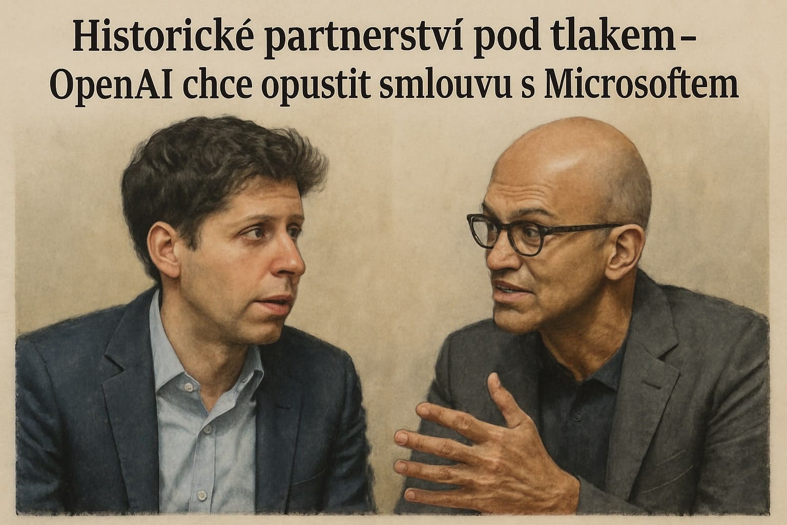 Historické partnerství pod tlakem - OpenAI chce opustit exkluzivní smlouvu s Microsoftem