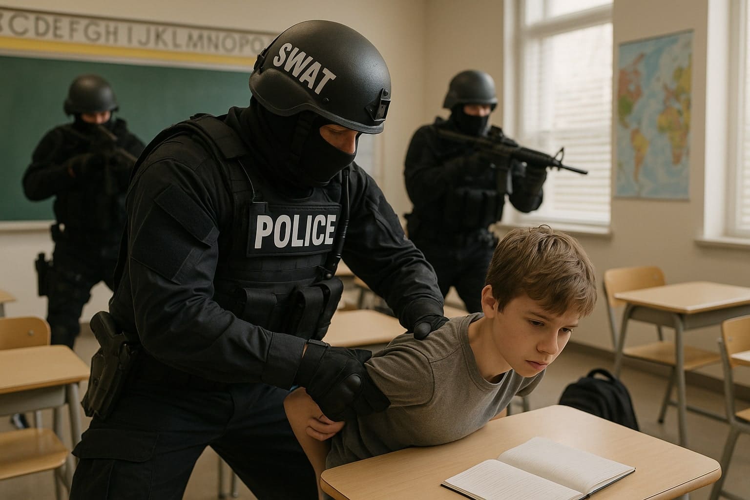 13letý chlapec byl zatčen ve škole po dotazu v ChatGPT