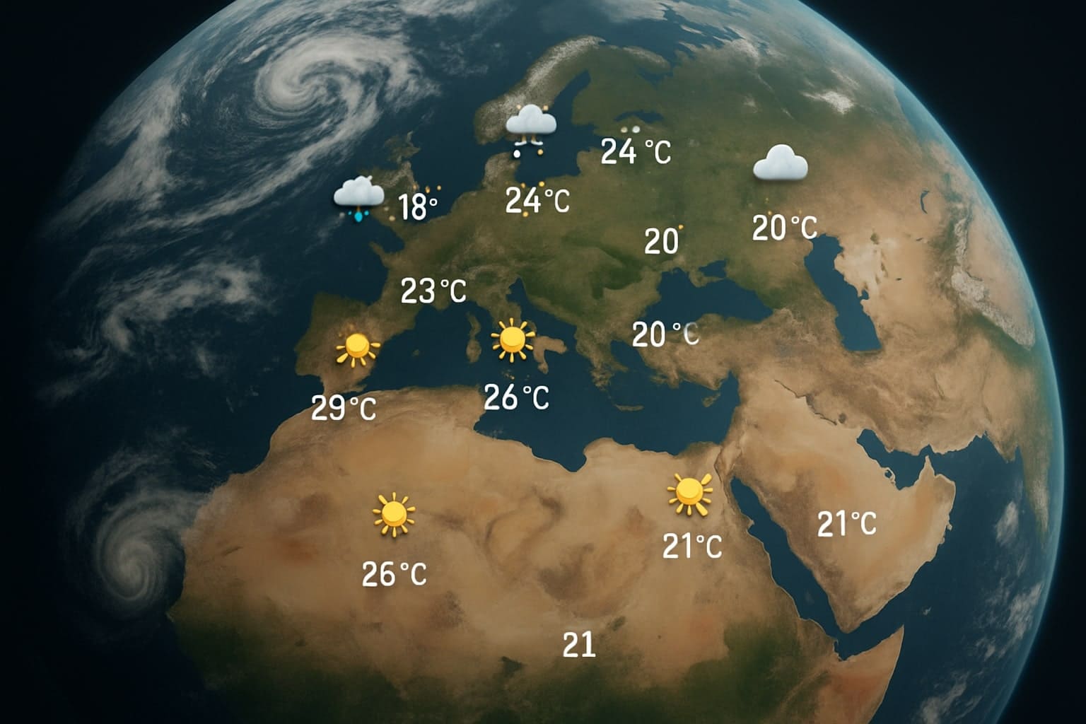 Google DeepMind představuje pokročilý AI model pro předpovědi počasí