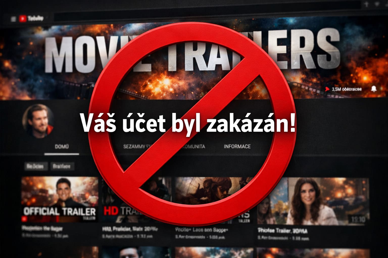 Falešné filmové AI upoutávky končí – YouTube zakázal populární kanály