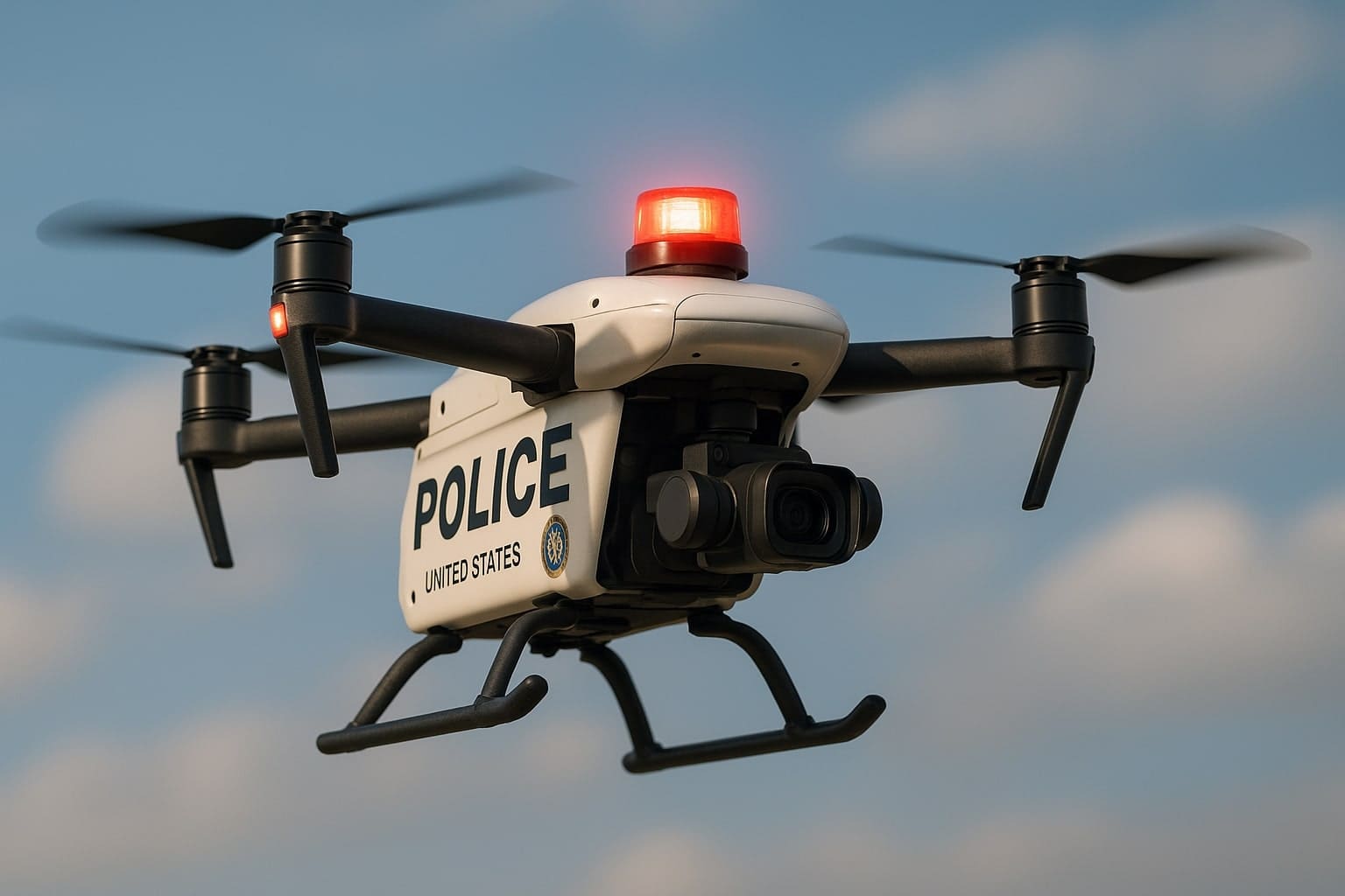 Policejní AI drony v USA: Budoucnost zákona a pořádku