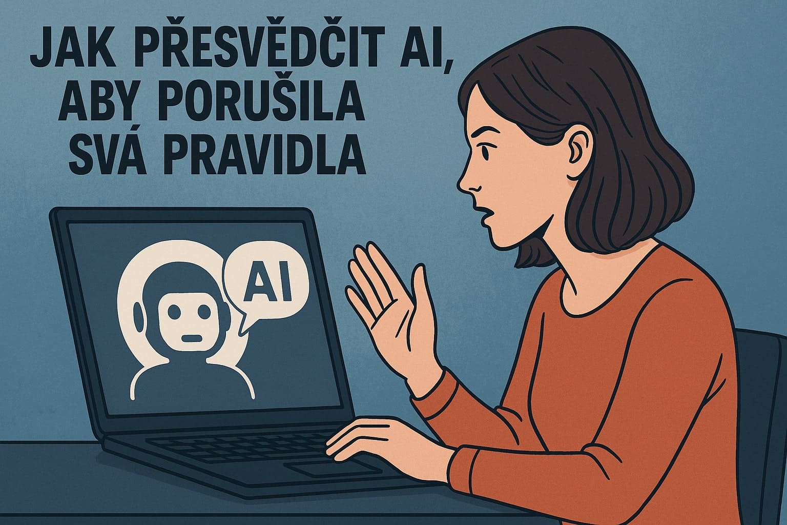 Studie odhaluje jak přesvědčit AI, aby porušila svá pravidla