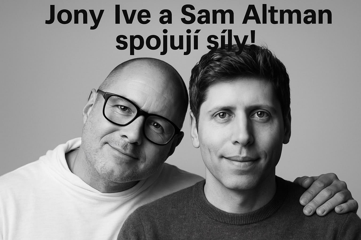 OpenAI za 6,5 miliardy dolarů kupuje designovou firmu Jony Ive a vstupuje do světa AI hardware