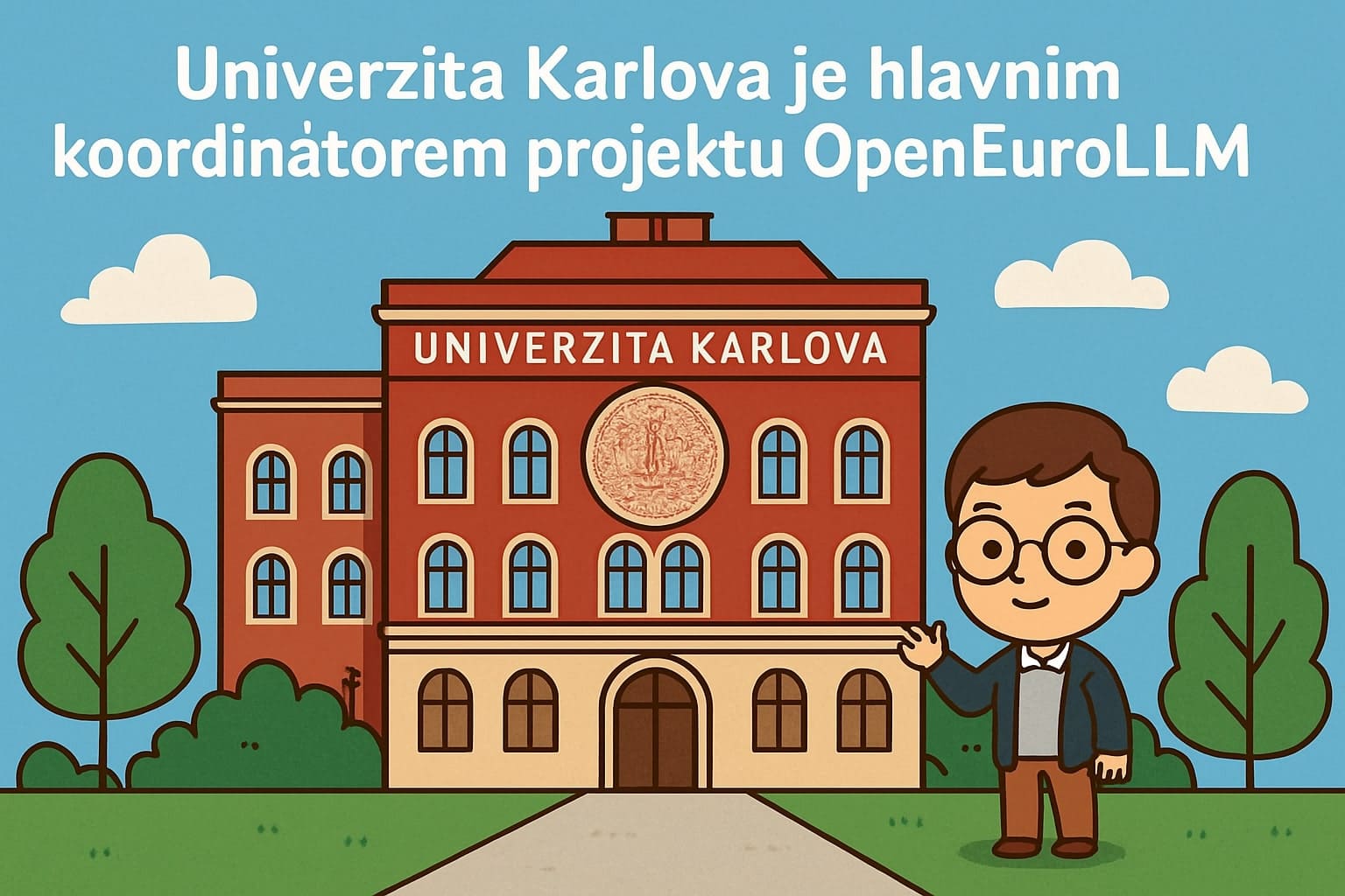 OpenEuroLLM: Evropský jazykový model pod vedením Univerzity Karlovy