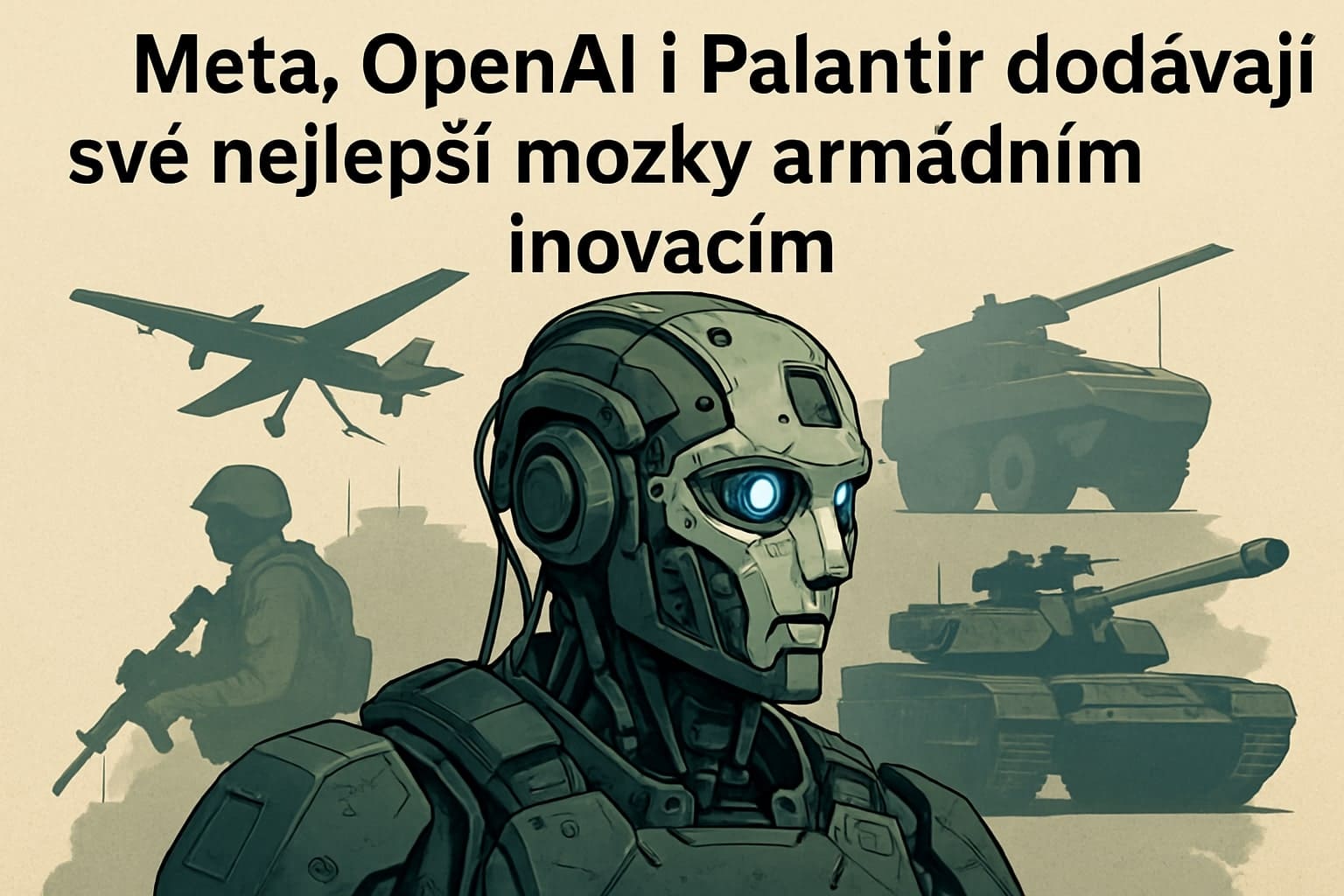 Meta, OpenAI i Palantir dodávají své nejlepší mozky armádním inovacím