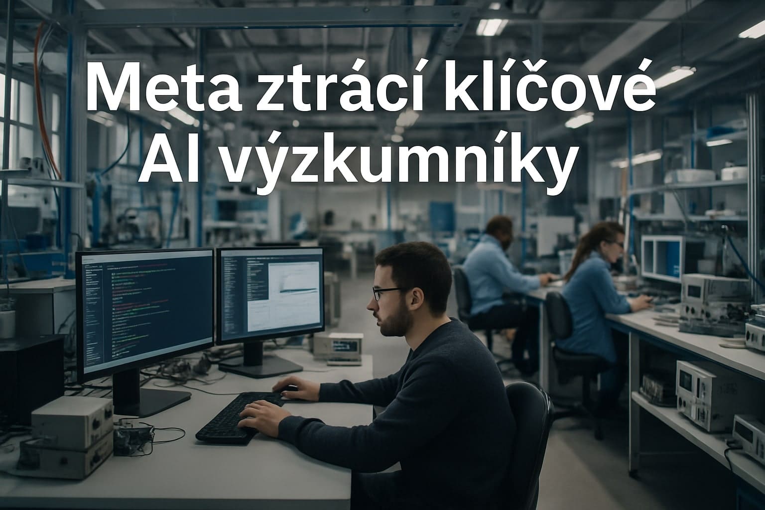 Meta ztrácí klíčové AI výzkumníky: Většina tvůrců Llama odešla do Mistral AI