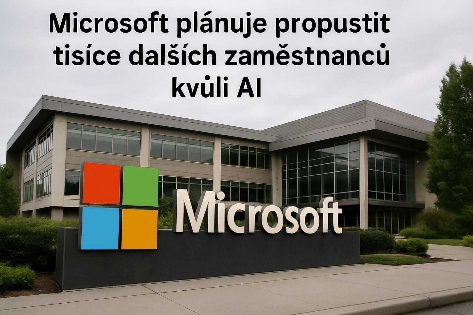 Microsoft plánuje propustit tisíce dalších zaměstnanců kvůli AI investicím