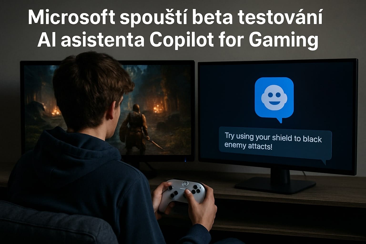 Microsoft spouští beta testování AI asistenta Copilot for Gaming