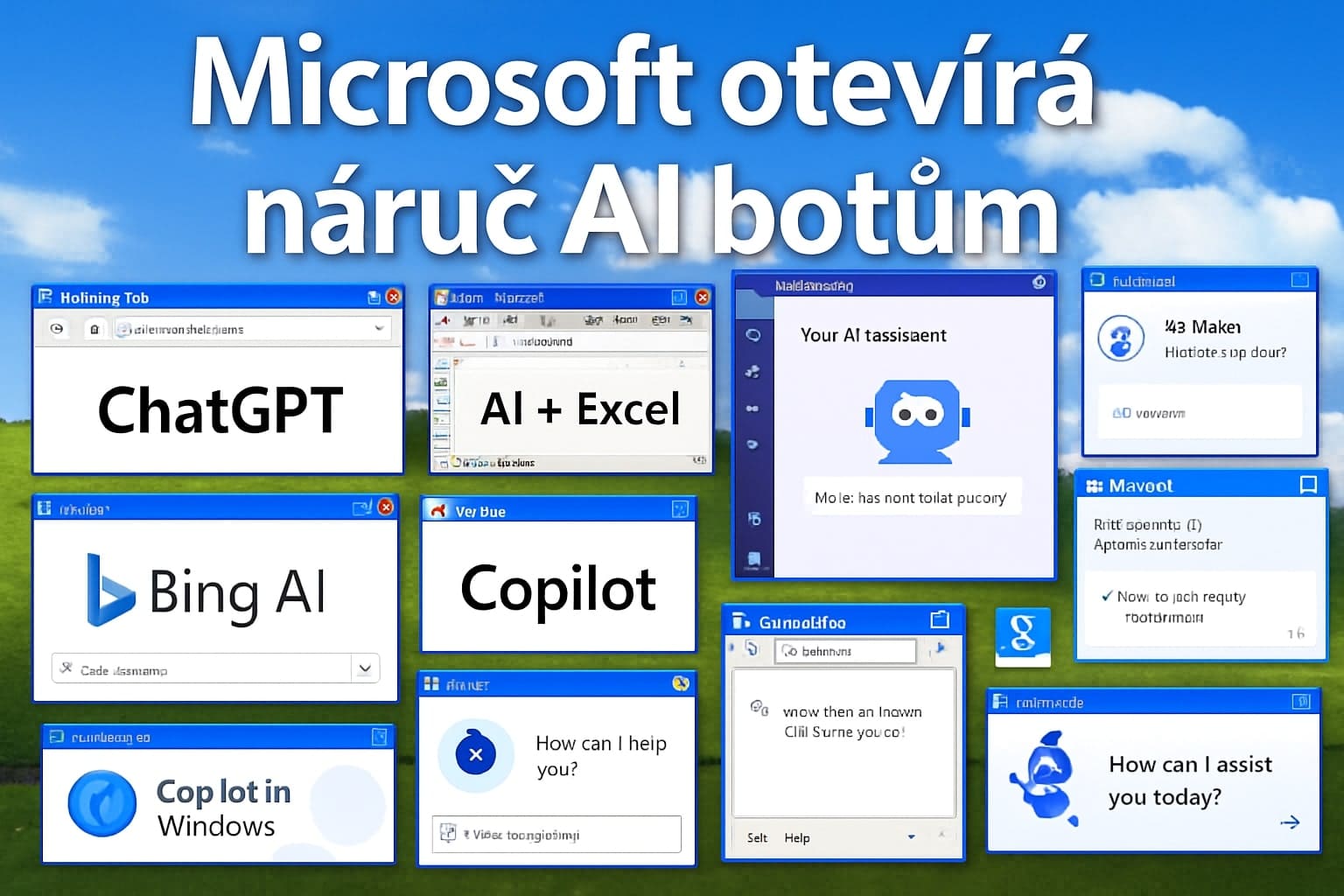 Vize Microsoftu pro otevřený AI agentní web