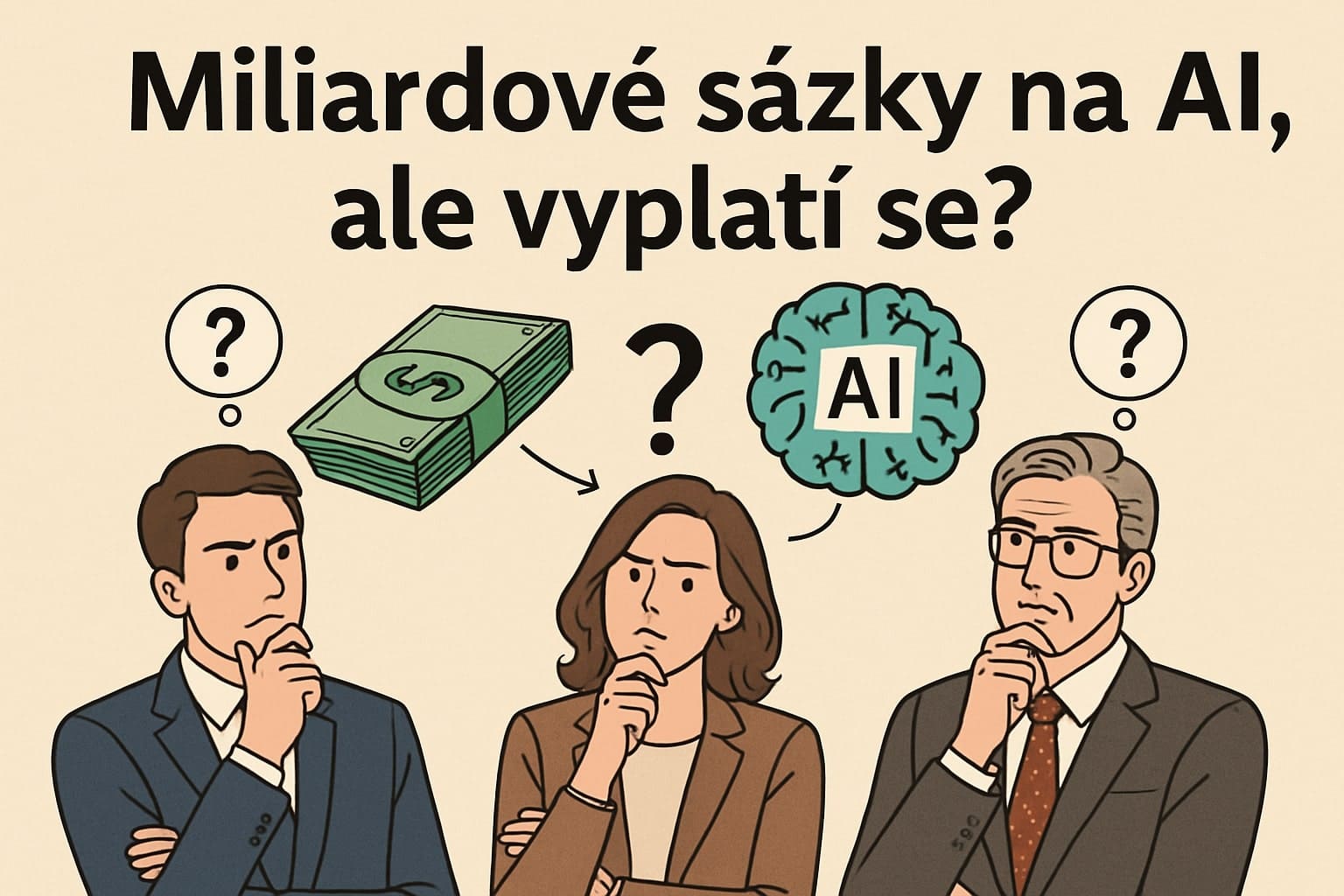 Miliardové sázky na AI, ale vyplatí se?