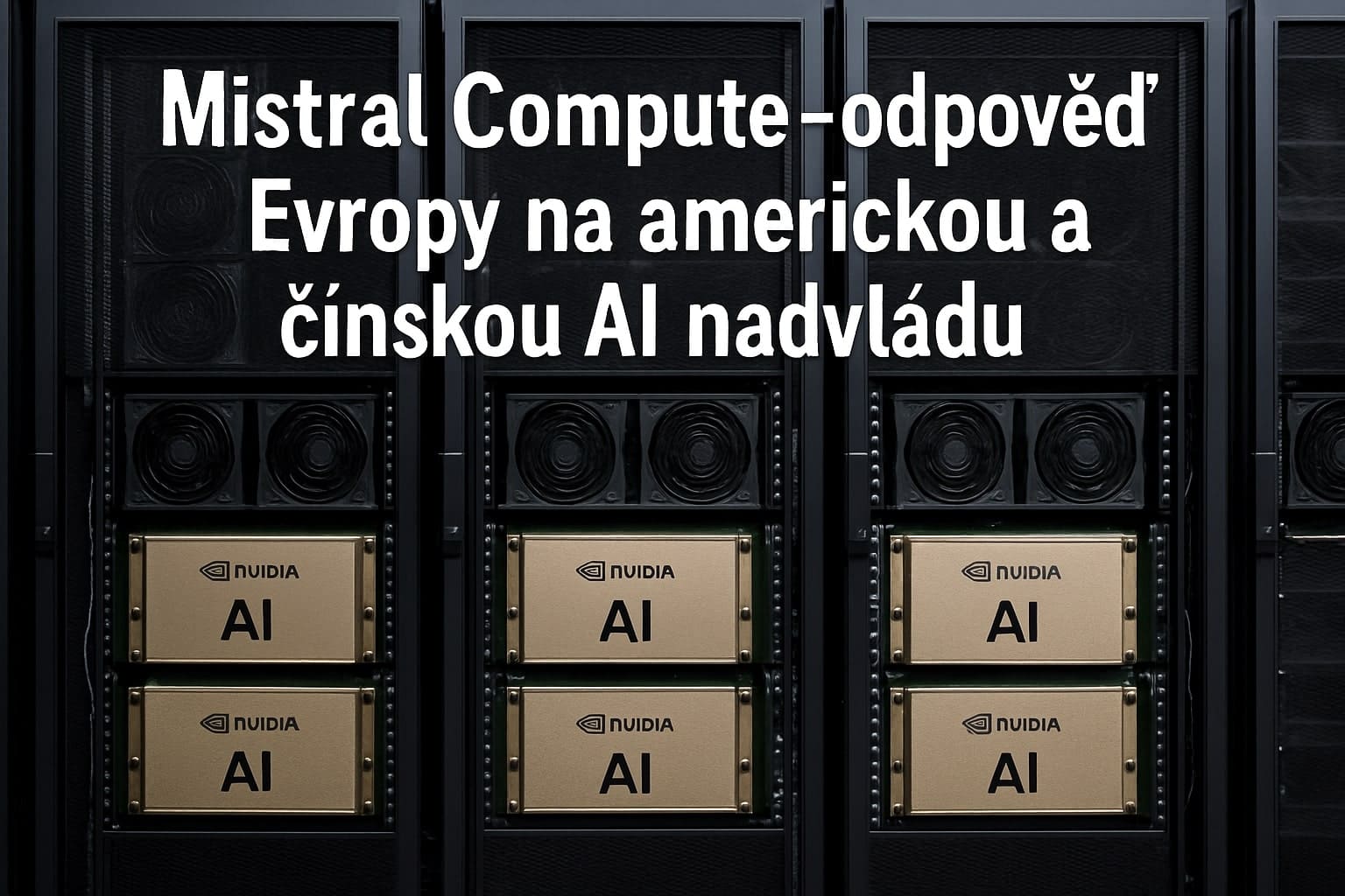 Mistral Compute - odpověď Evropy na americkou a čínskou AI nadvládu