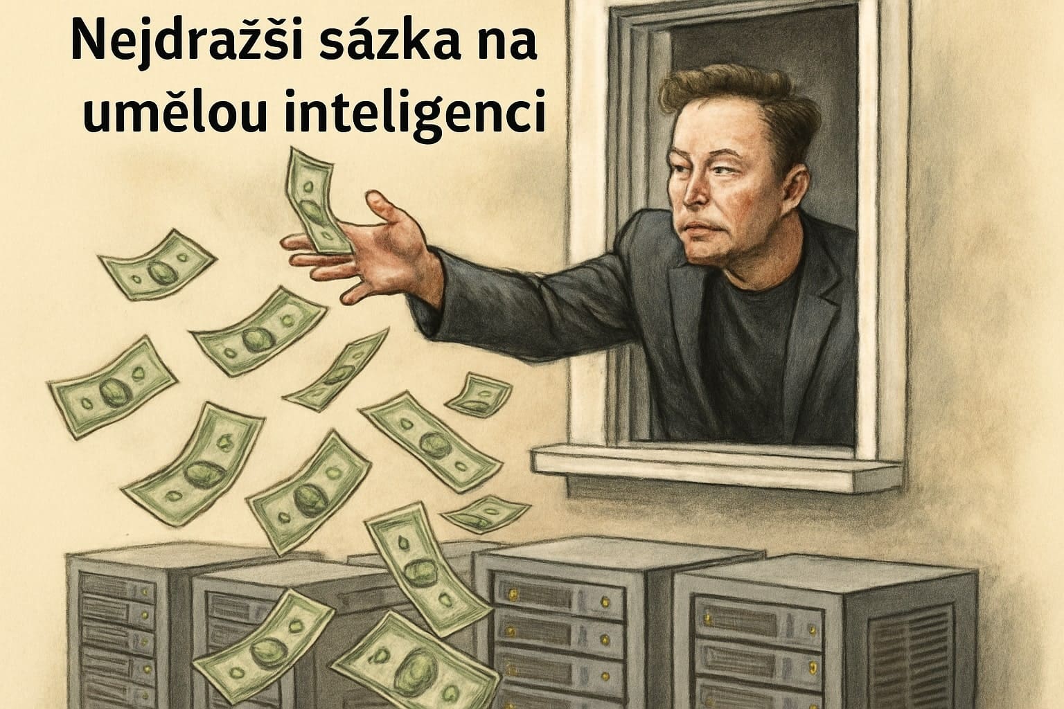 Muskova xAI spaluje miliardu měsíčně: Nejdražší sázka na umělou inteligenci
