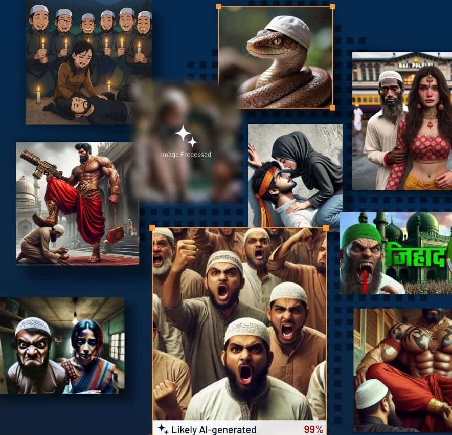 AI nástroje zesilují nenávist vůči muslimům na indických sítích