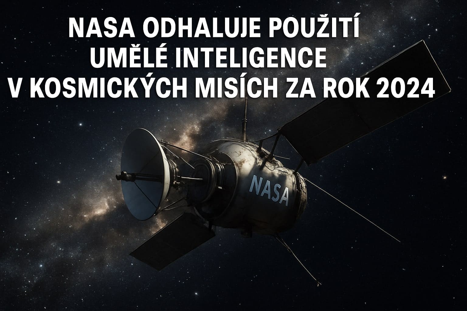 NASA odhaluje využití umělé inteligence v kosmických misích za rok 2024