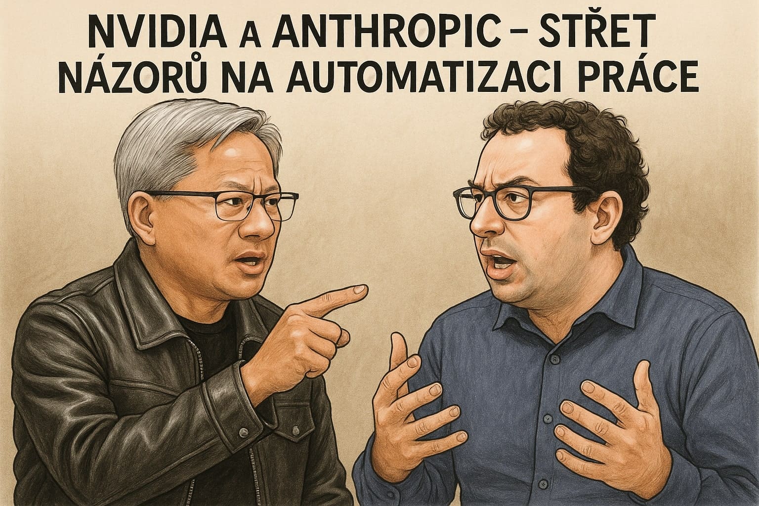 Nvidia a Anthropic - střet názorů na automatizaci práce