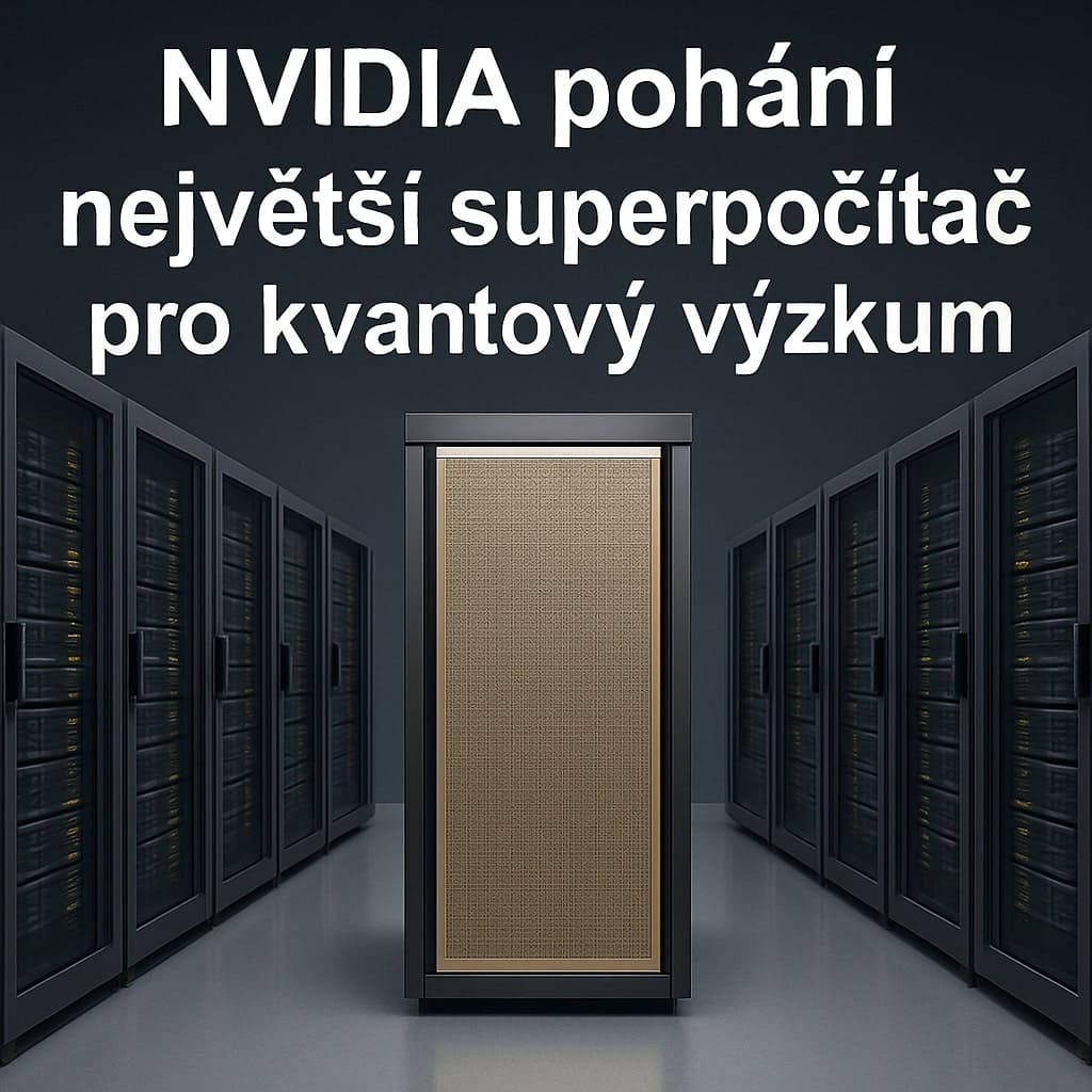 NVIDIA pohání největší superpočítač pro kvantový výzkum na světě