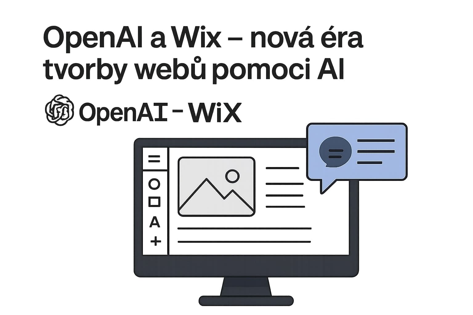 OpenAI a Wix - nová éra tvorby webů pomocí umělé inteligence