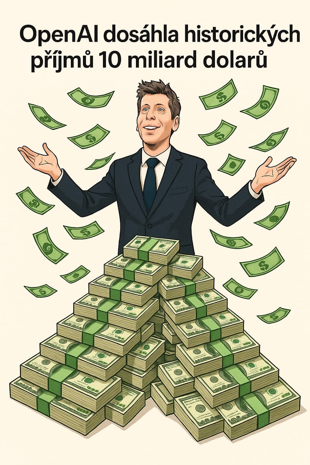 OpenAI dosáhla historických 10 miliard dolarů ročních příjmů