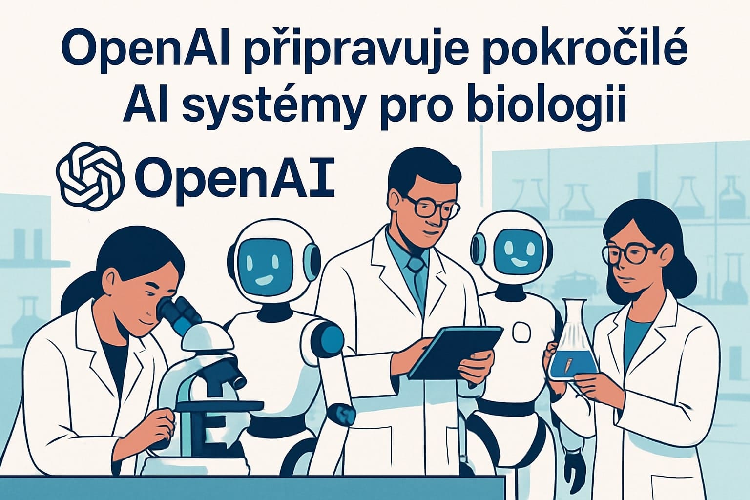 OpenAI připravuje pokročilé AI systémy pro biologii
