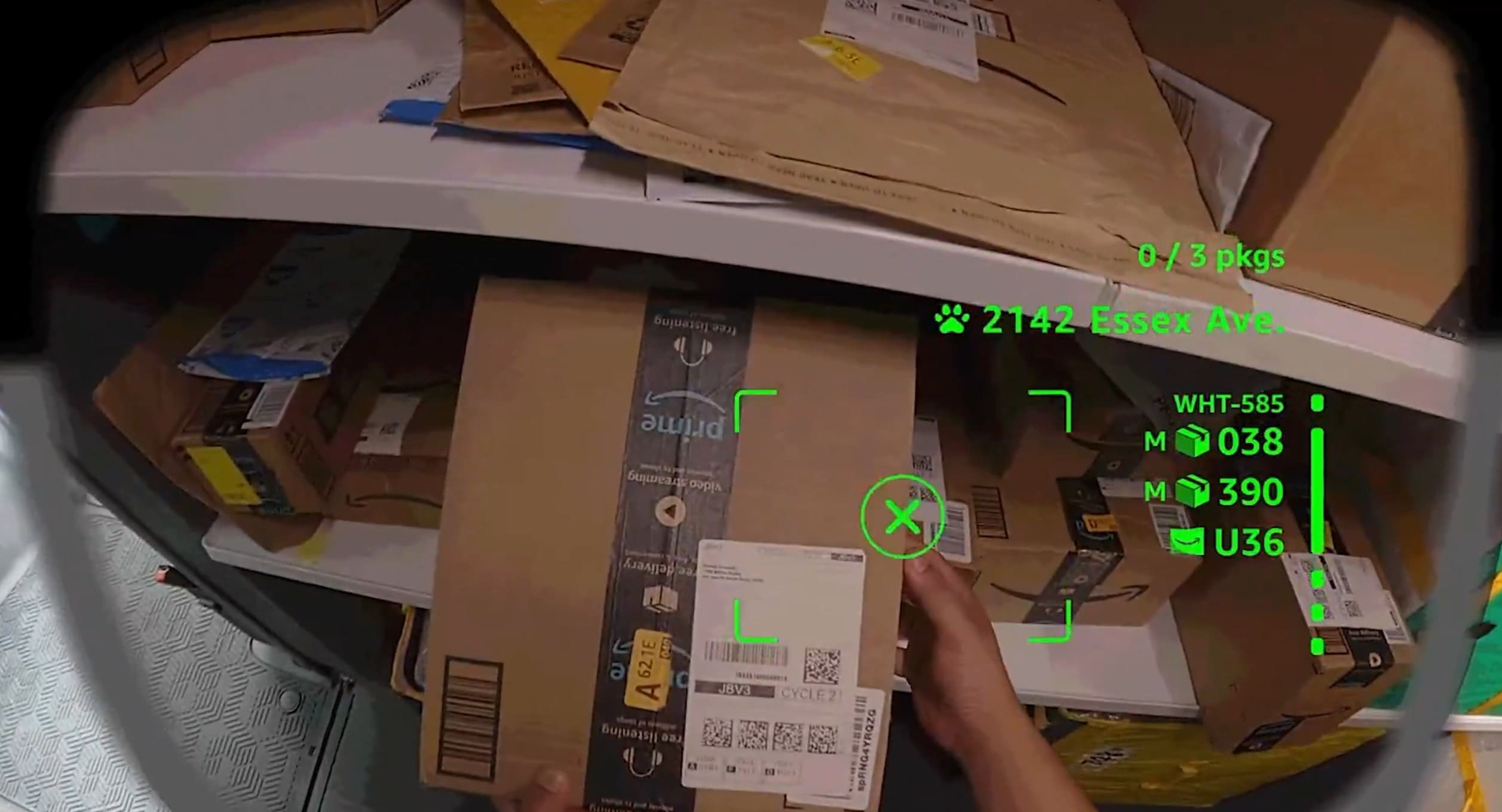 Amazon ukázal své nové AI brýle pro doručovatele