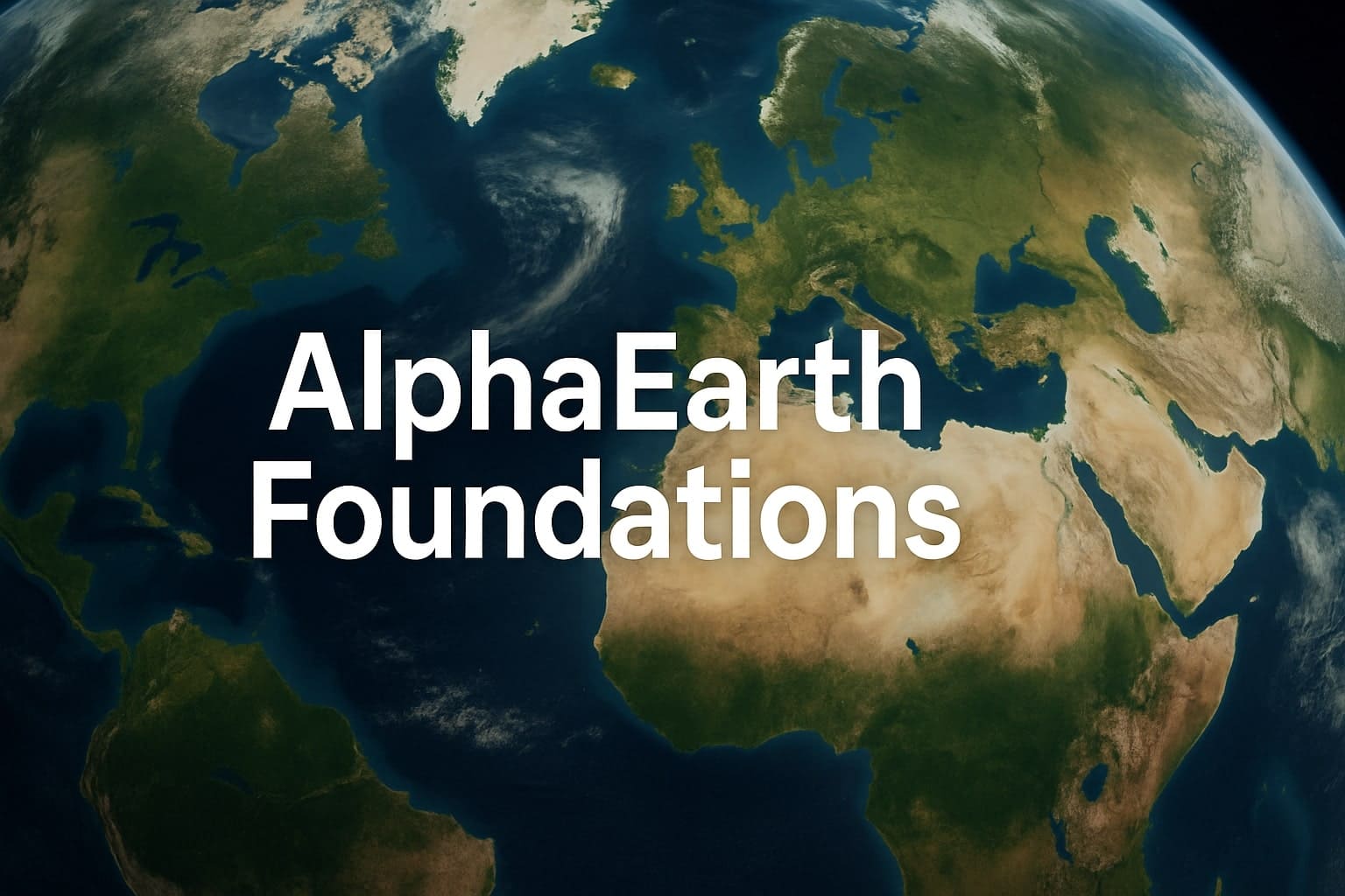AlphaEarth Foundations: AI od DeepMind s detailním pohledem na Zemi