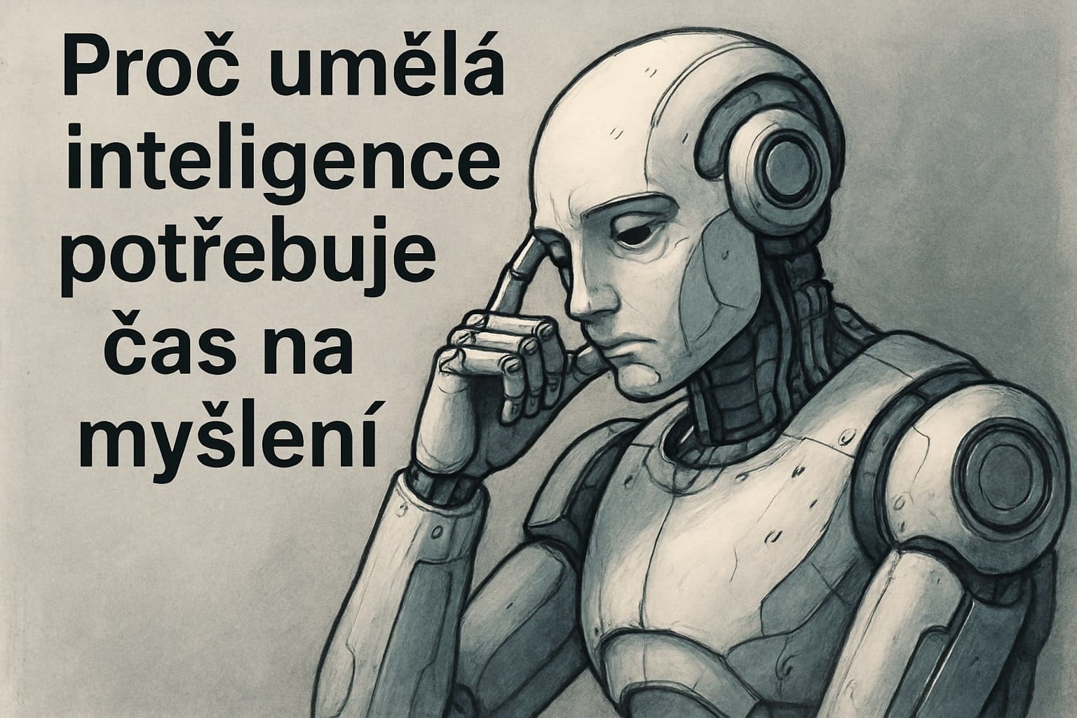 Proč umělá inteligence potřebuje čas na myšlení