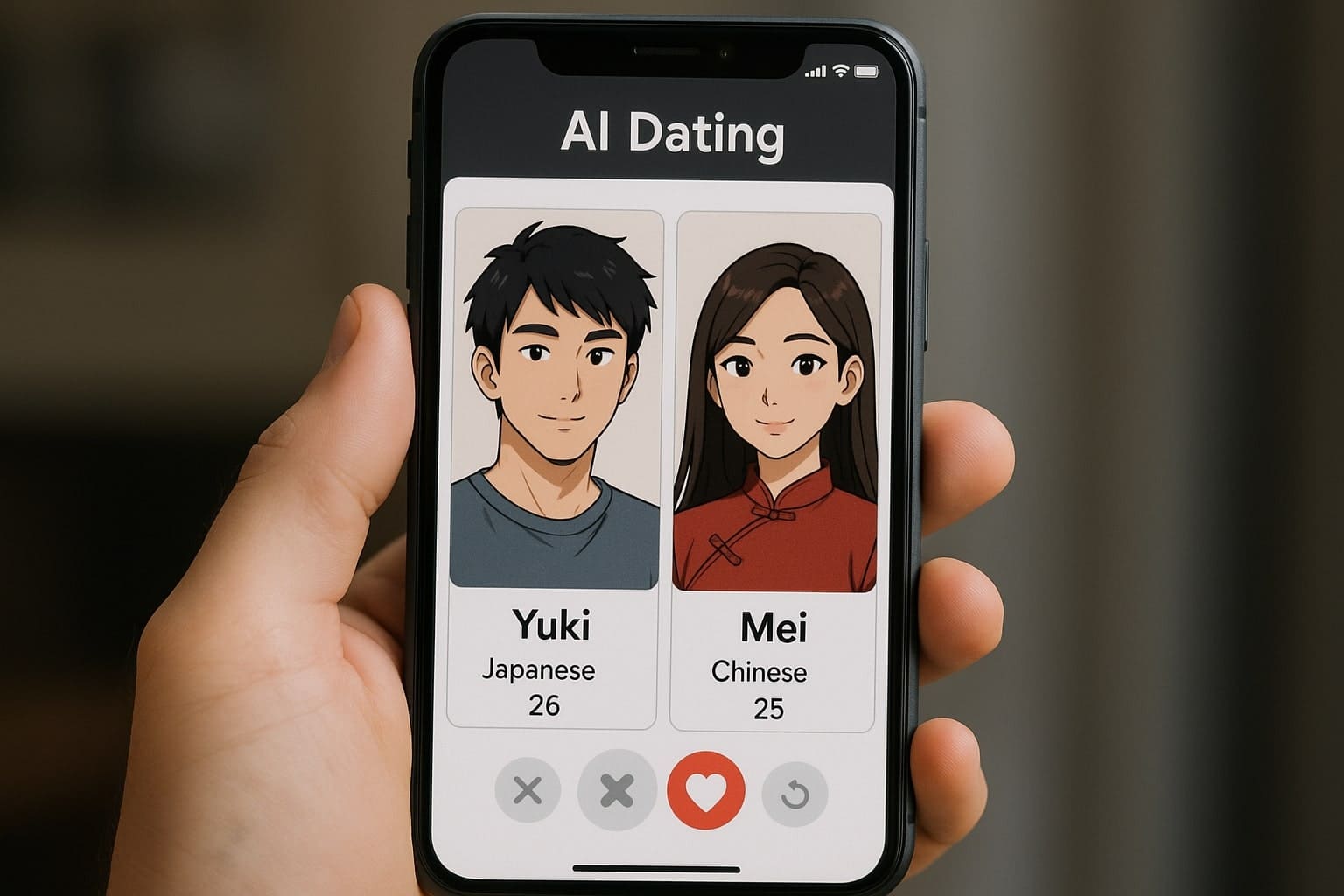 Jak se liší AI přítelkyně/přátelé v Americe a v Číně