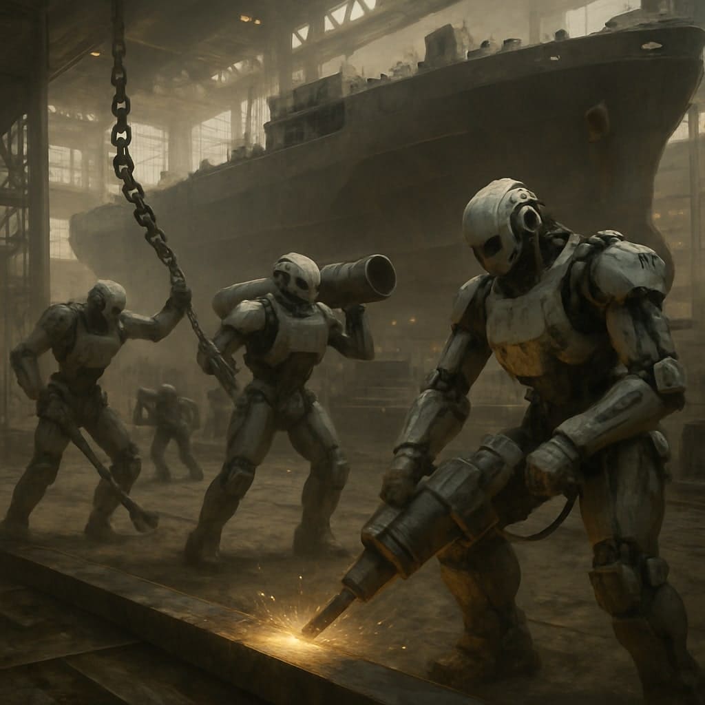 Persona AI získává 27 milionů dolarů na vývoj humanoidních robotů pro loděnice