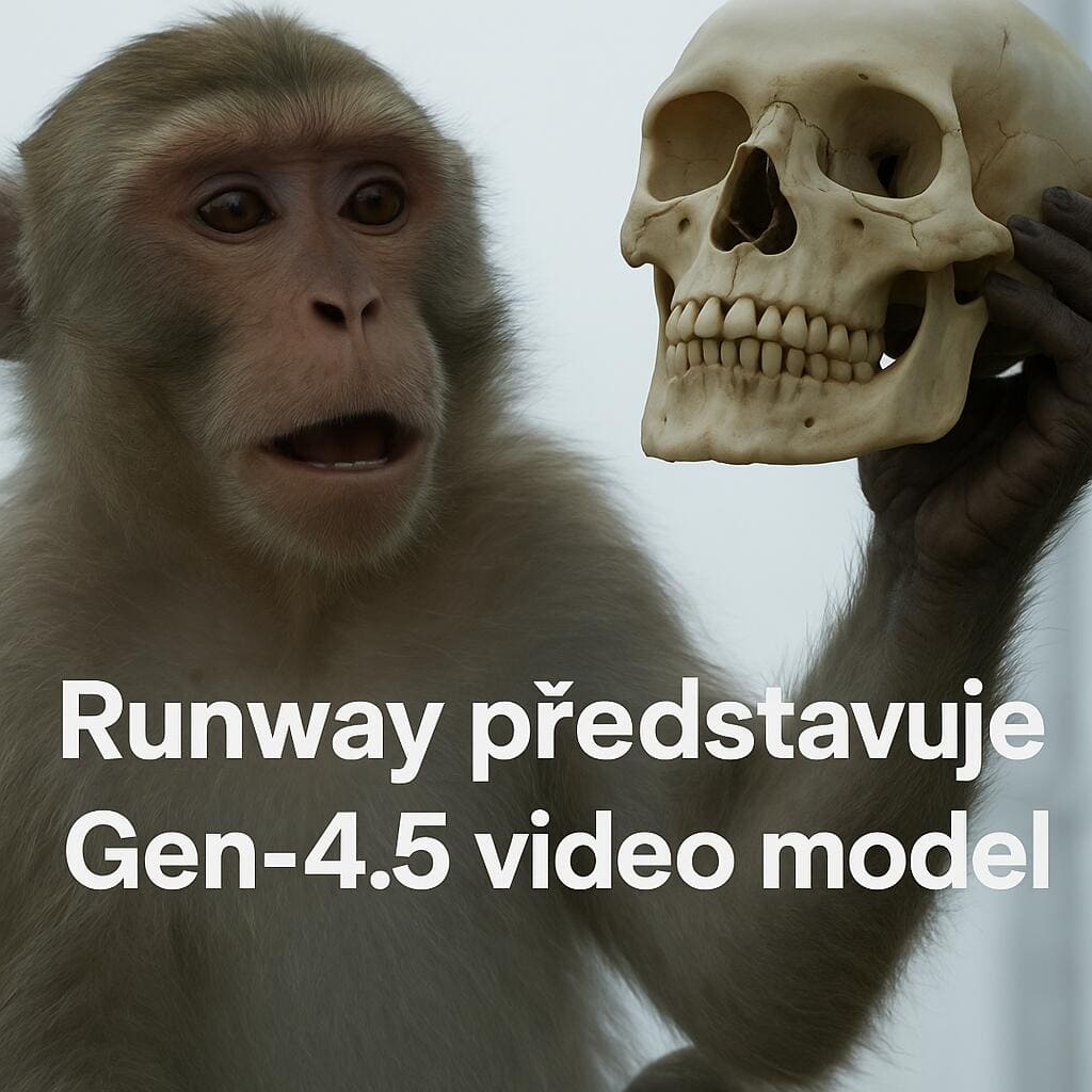 Runway Gen-4.5: AI, která vytváří realistická videa z textu jako nikdo jiný!