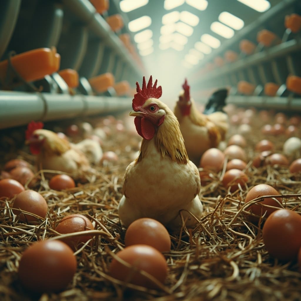 AI zlepší produkci vajec na farmách