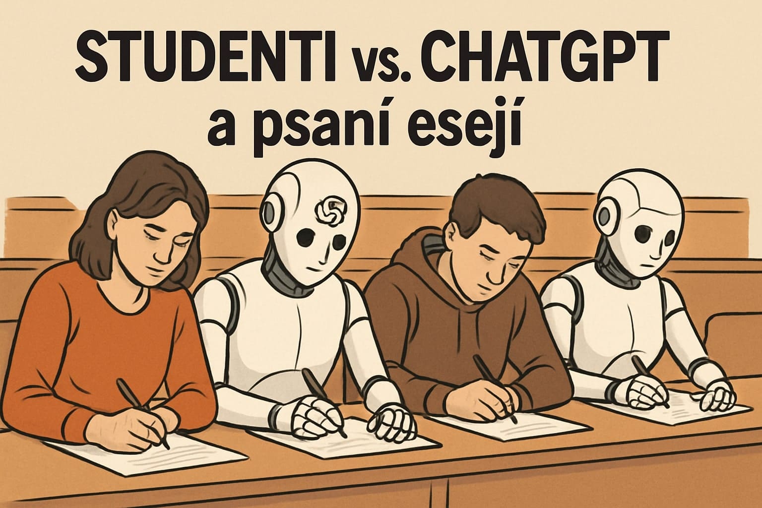 ChatGPT versus studenti: Kdo vytváří přesvědčivější akademické texty?