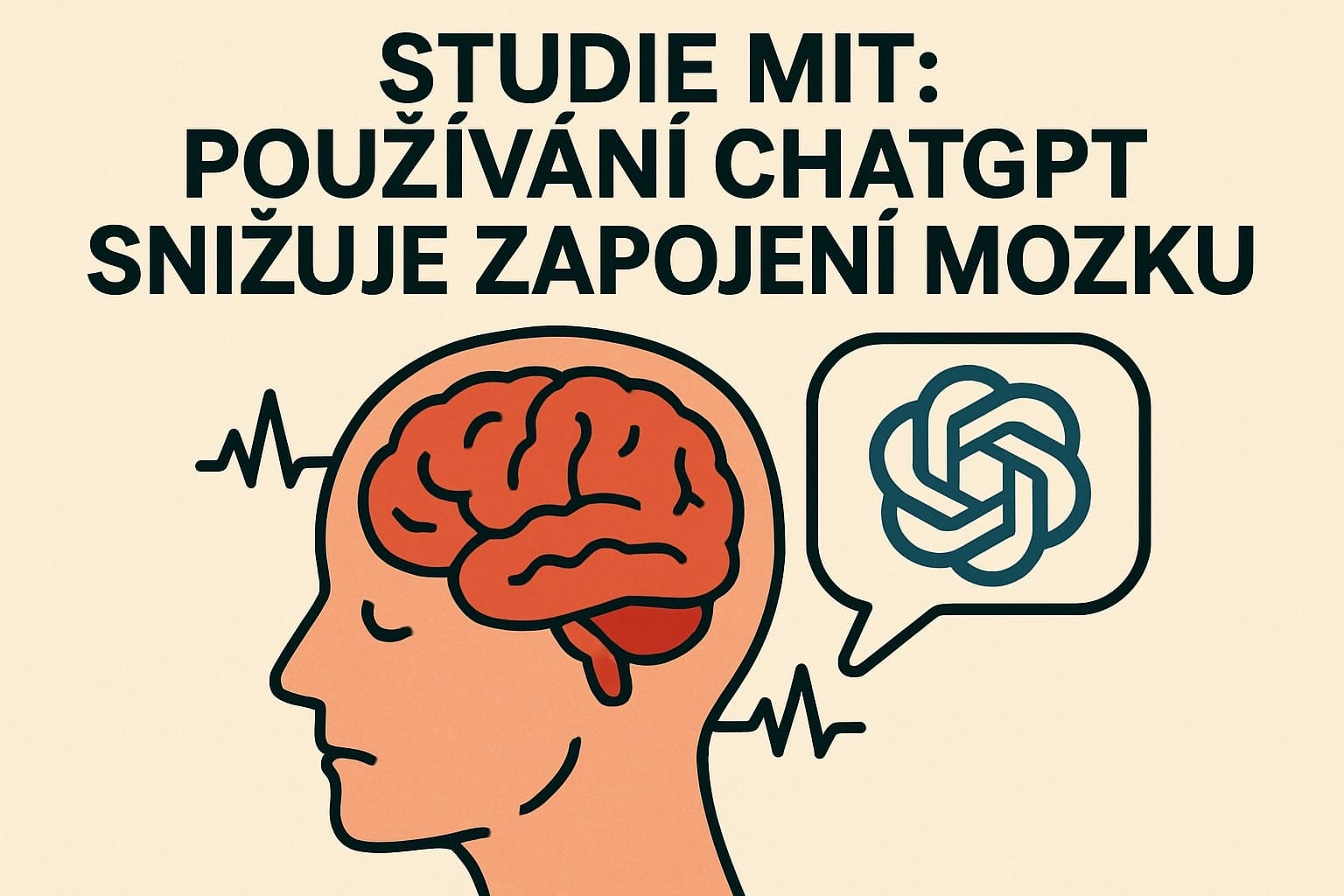 Studie MIT: Používání ChatGPT snižuje zapojení mozku a paměť