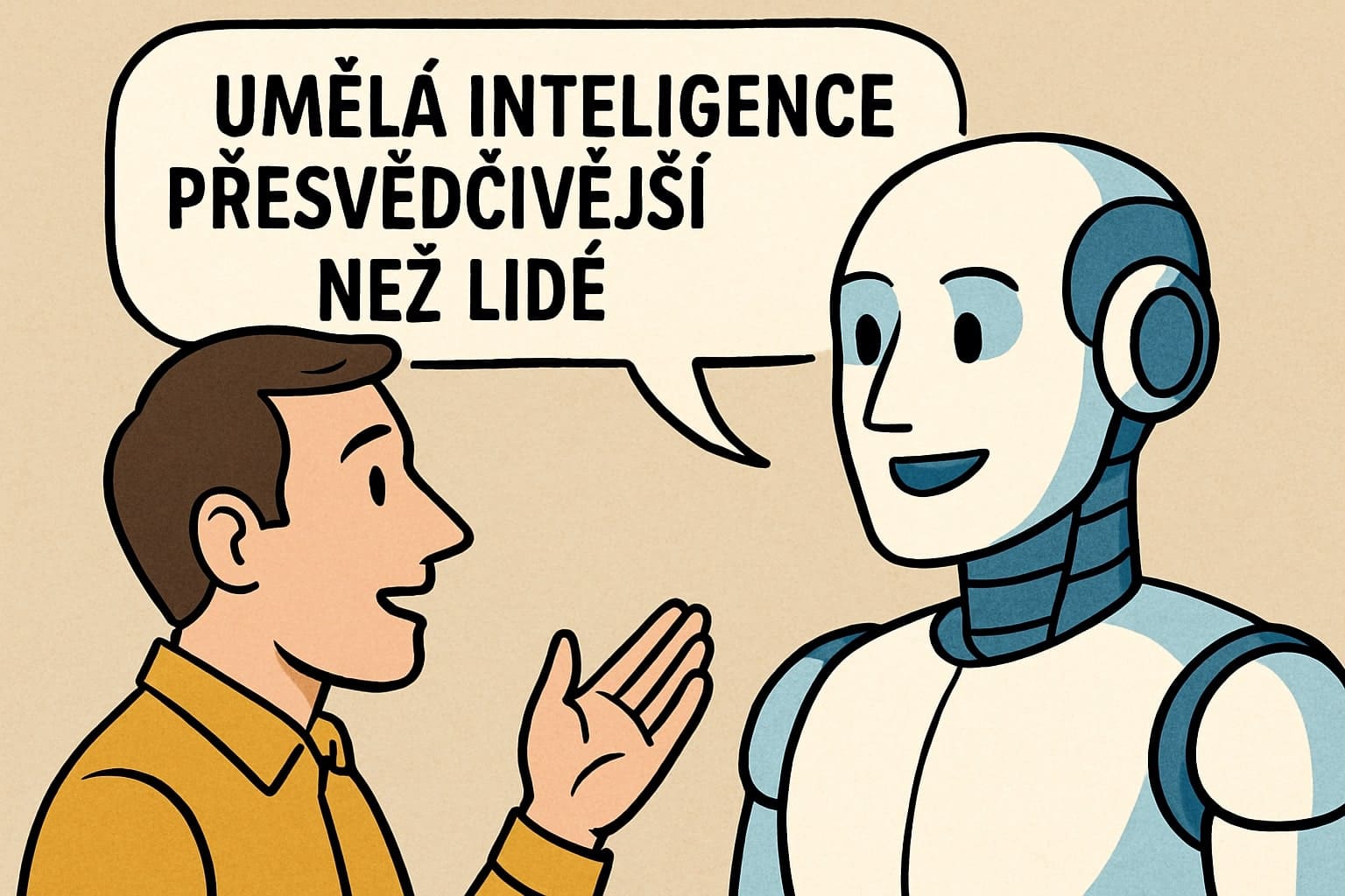 Umělá inteligence přesvědčivější než lidé: Vědci varují před dopady na volby