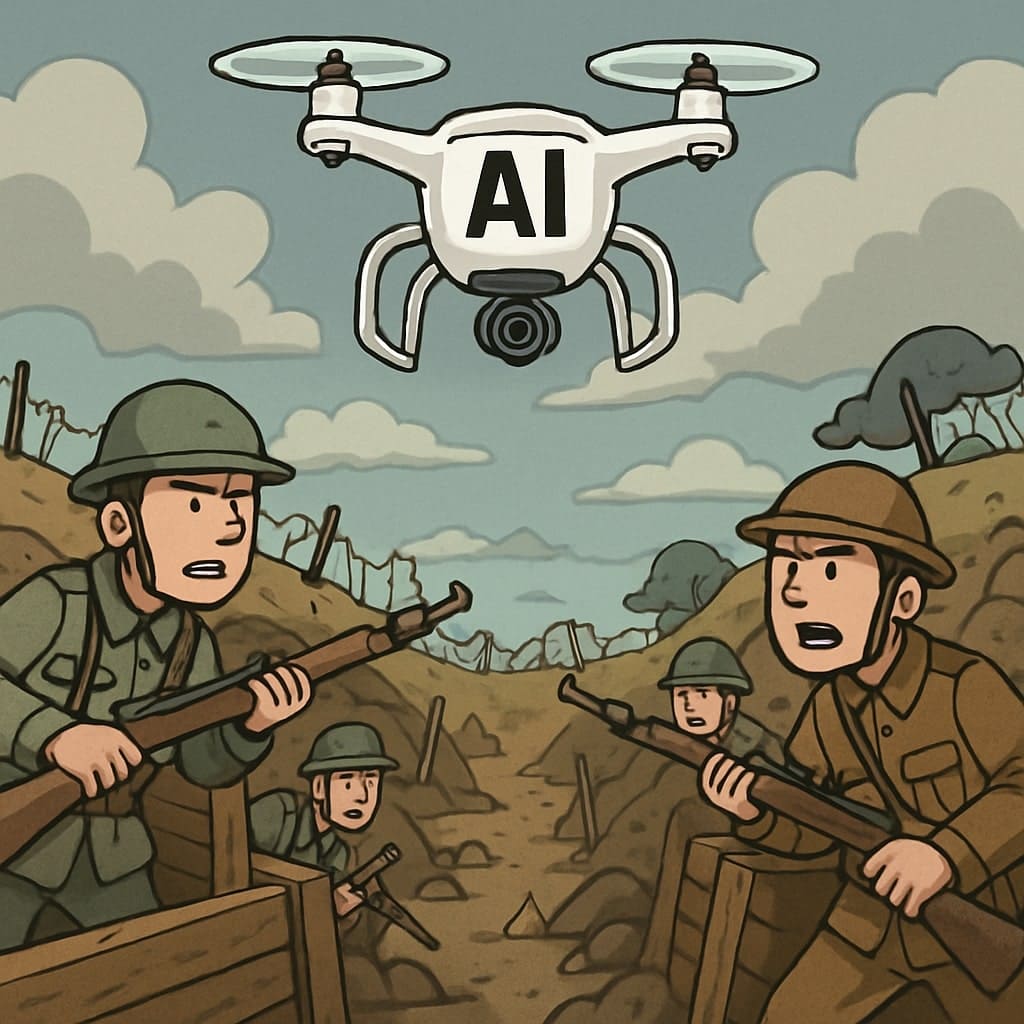 Umělá inteligence a válka na Ukrajině: Nová éra konfliktu