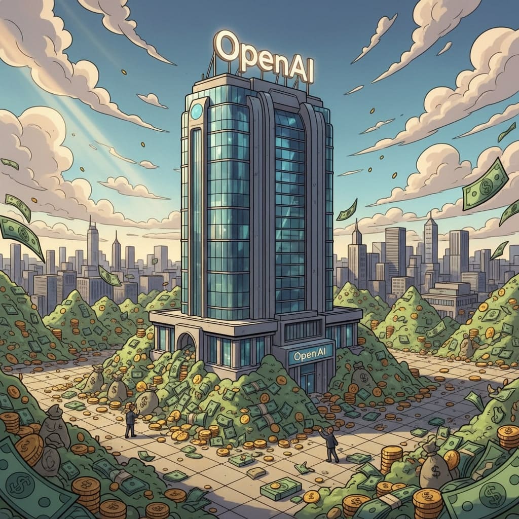 Výsledky OpenAI v prvním pololetí 2025: Obrovské tržby, ale zároveň vysoké výdaje